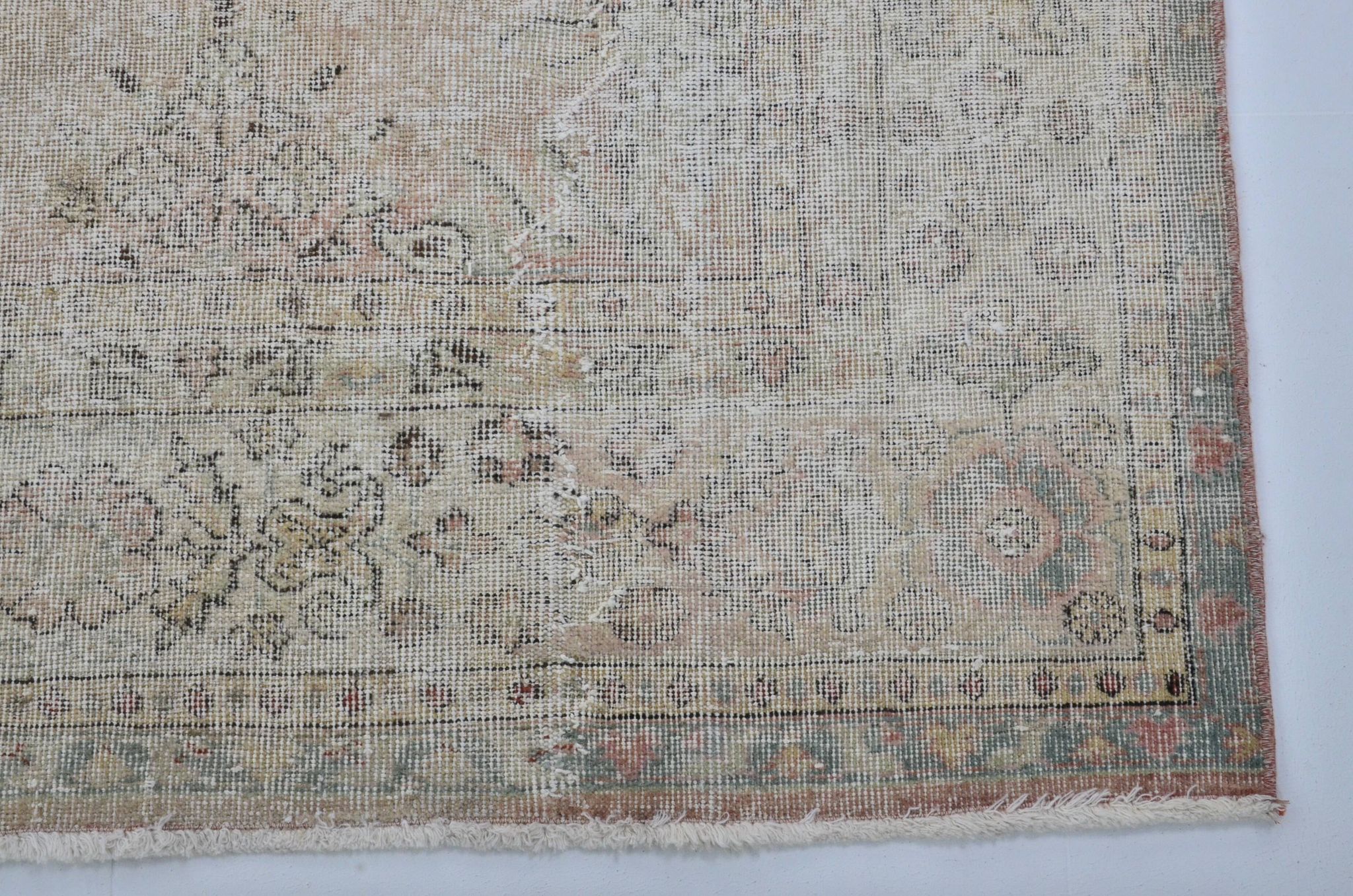 Tapis vintage turc Oushak sku 3306