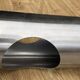 Large pair of Space Age / UFO design lamps in chrome steel – sculpture l