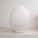 Vintage opaline egg lamp