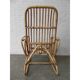 Fauteuil à bascule en rotin