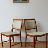 Chairs, 2 pcs, teak, bertil fridhagen, bodafors, 70s