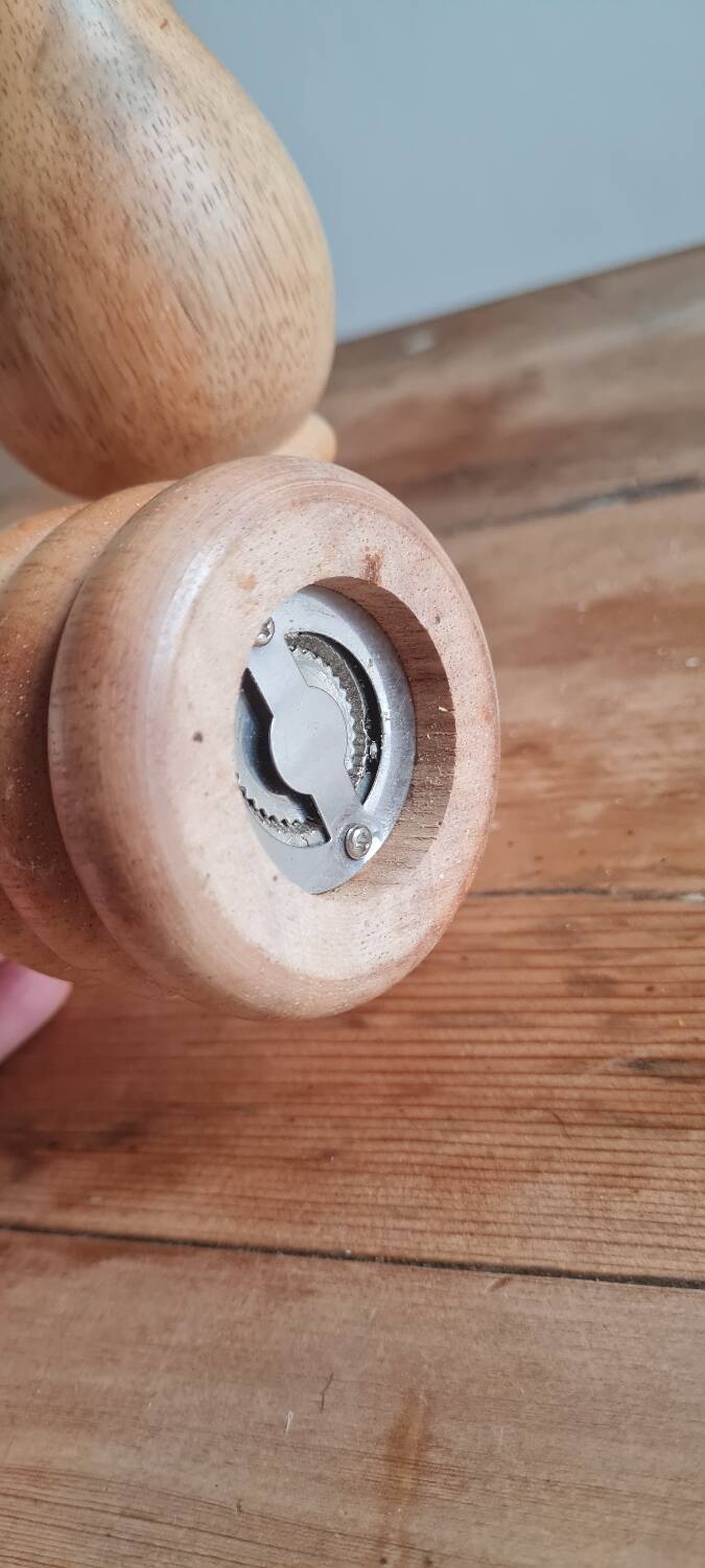 Marilux pepper mill and salt shaker