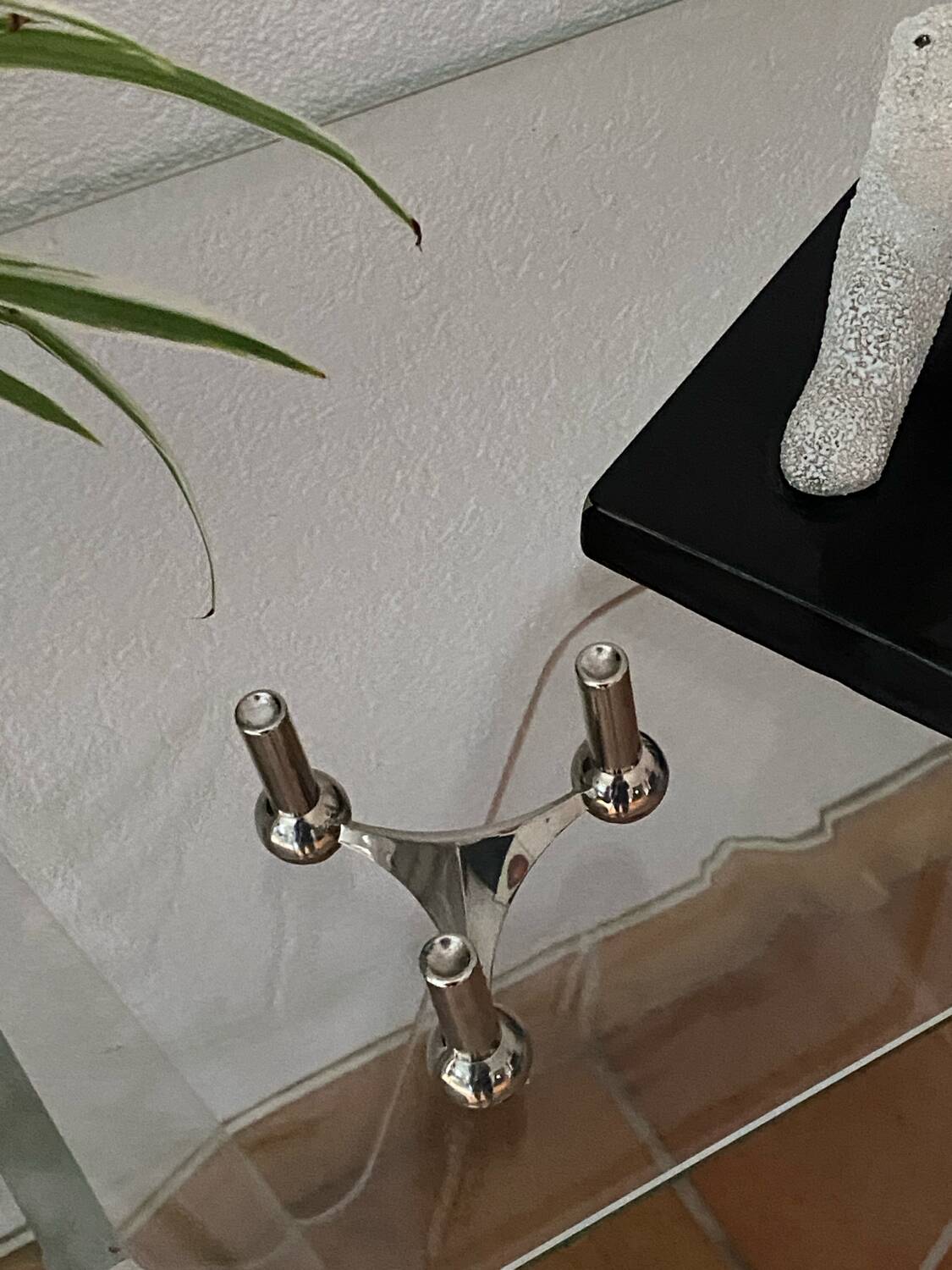 Stoff Nagel design candlestick from the 1960s
