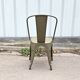 Set of 6 Tolix garden chairs