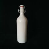 bottle, stoneware carafe, white ceramic, MKM