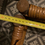 Rattan bed 140x190 cm