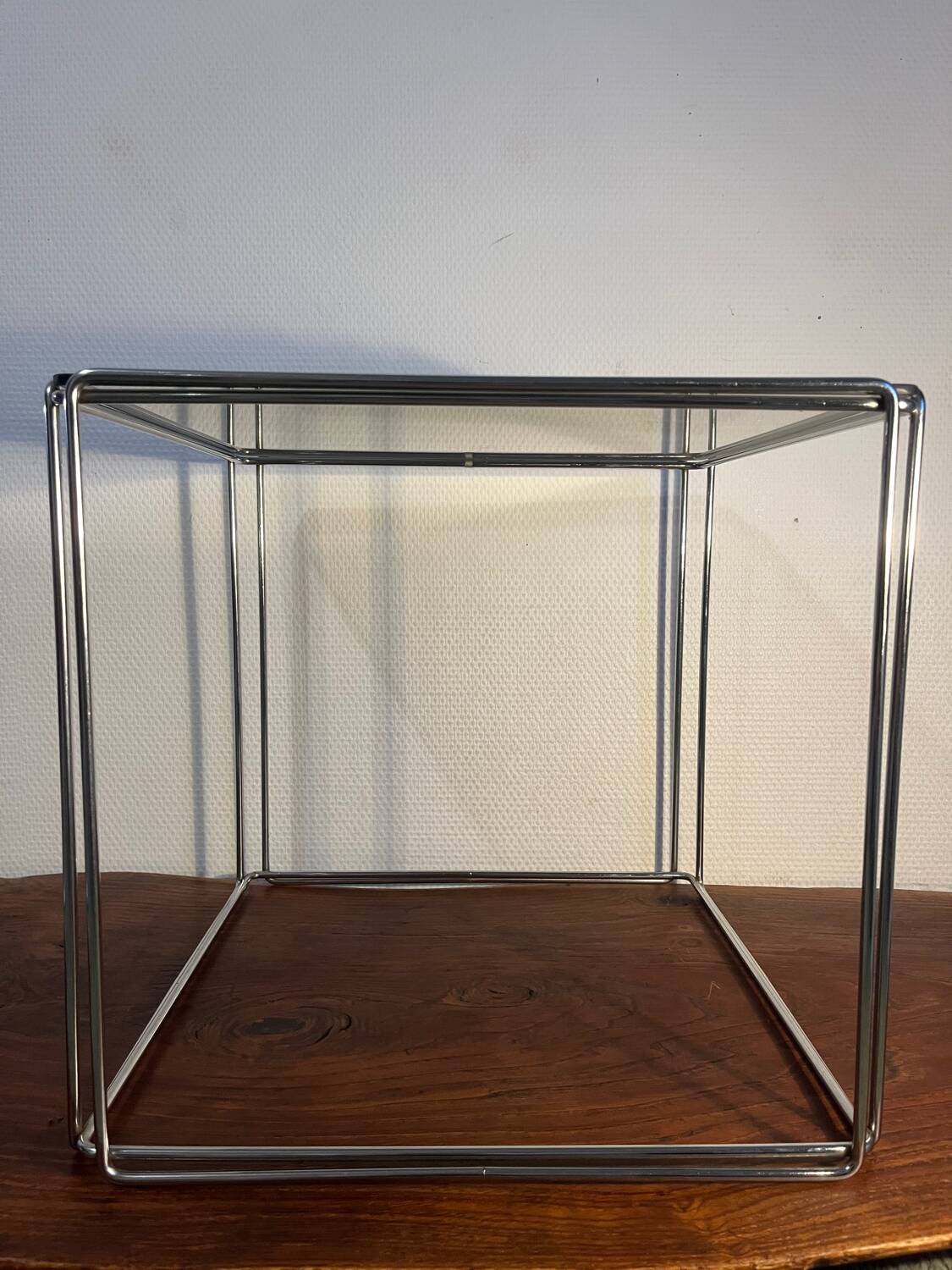 Isosceles sofa side table by Max Sauze