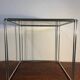 Isosceles sofa side table by Max Sauze