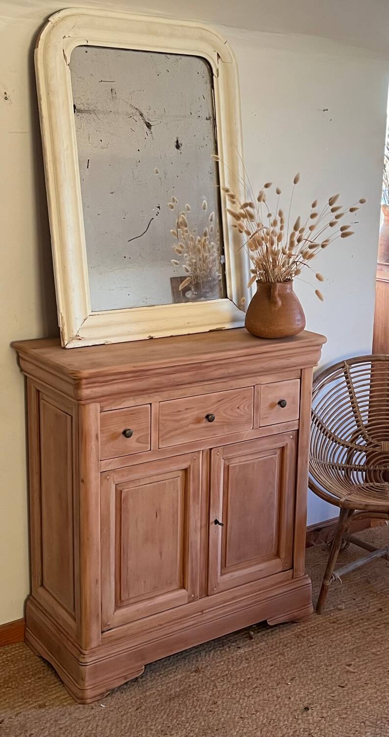 Renovated solid wood entrance console