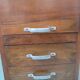 Vintage wooden desk box / or bathroom furniture