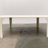 Demetrio lounge coffee table from the Italian space age of the mid-century by Vico Magistretti for Artemide.