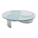 Table par Lorenzo Burchiellaro en aluminium et cristal