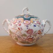 Sarreguemines porcelain - sugar bowl model minton