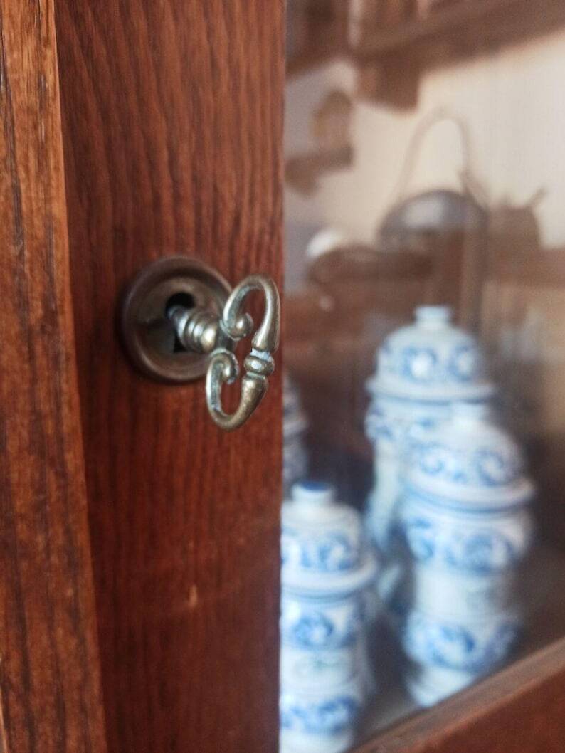 Wardrobe, solid wood wardrobe, vintage wardrobe, display cabinet, crockery.