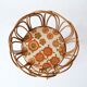 Rattan plant holder