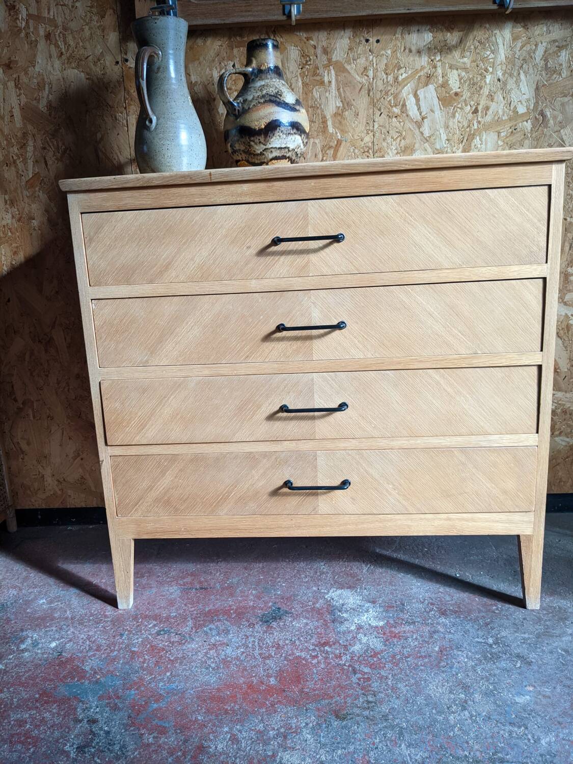 4-drawer chest of drawers, 1960