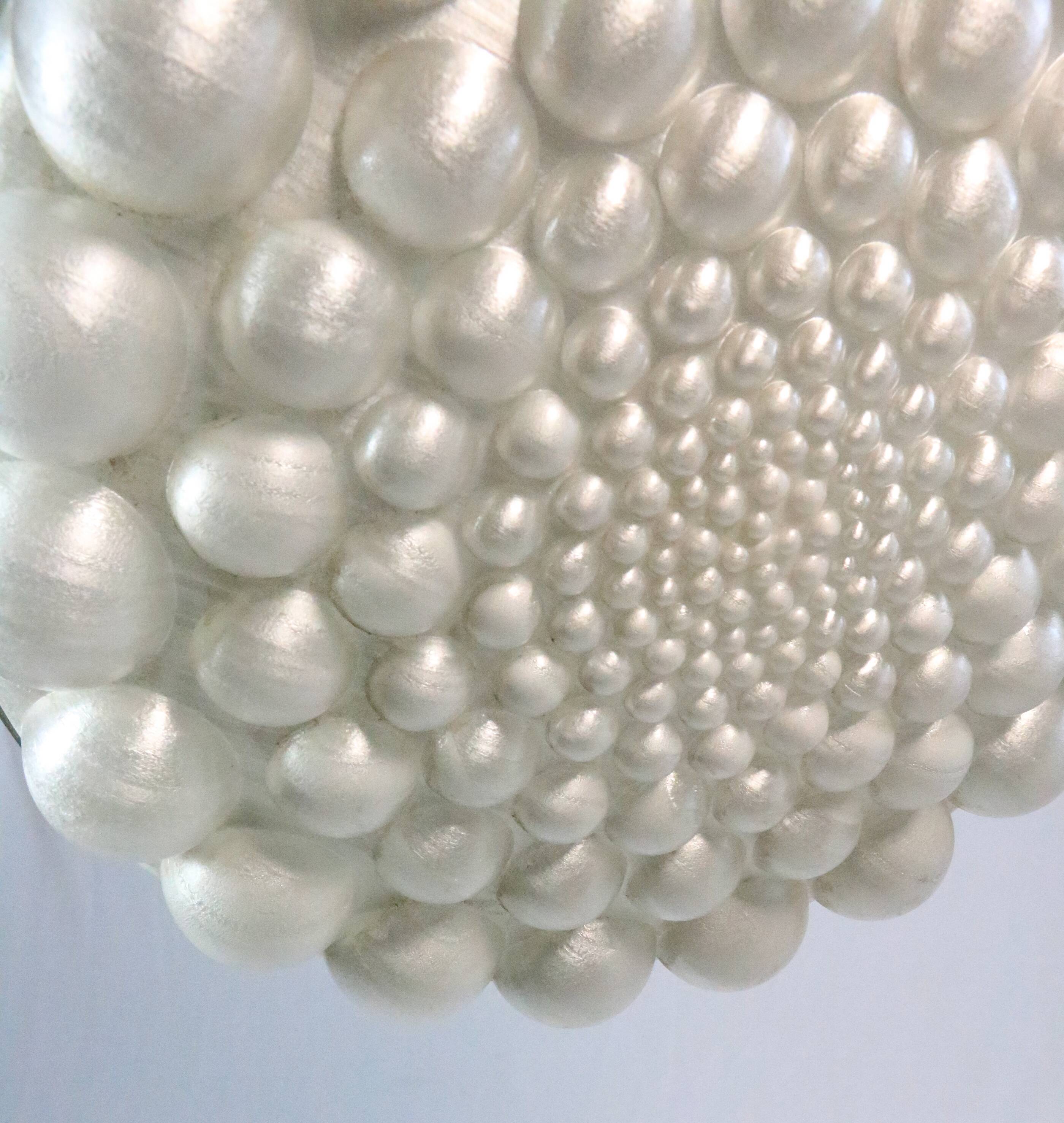 Extraordinary Vintage  Hanging Lamp, Big Bubbles, 1970s