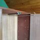 Armoire vintage scandinave en bois – penderie et étagères – années 60