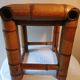 Bamboo side table