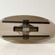 Pair wall light smoked glass Veca