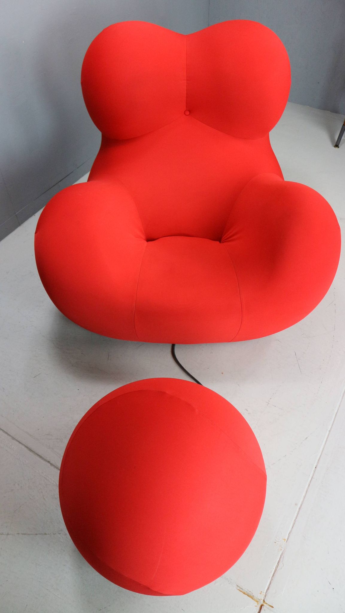 "Big Mama" Up 5+6 Chair and ottoman By Gaetano Pesce For B&B Italia
