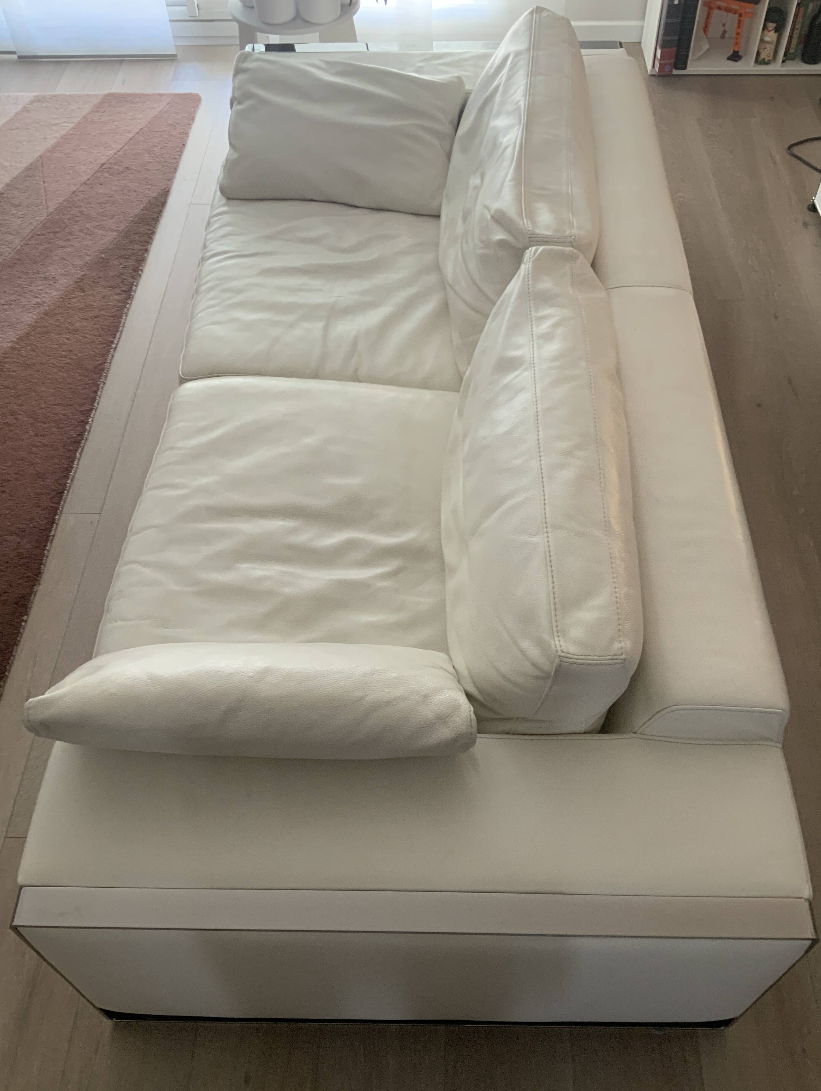 Roche Bobois leather sofa