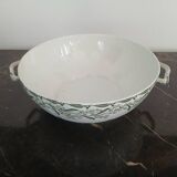 Saint-Amand soup tureen with mimosa decor