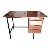 Antique wooden and iron desk