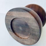 Lampe organique en palissandre