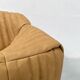 Sandra chair in camel leather by Annie Hiéronimus for Cinna/Ligne Roset.
