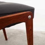 Teak footstool, Danish design, 1970s, production: Denmark