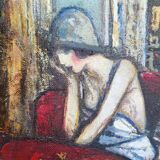 Tableau hommage à Toulouse Lautrec