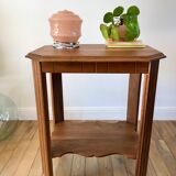 Wooden console table art deco 40s