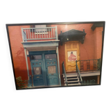 Signed silver print – Montreal 1987 – Vintage colour print