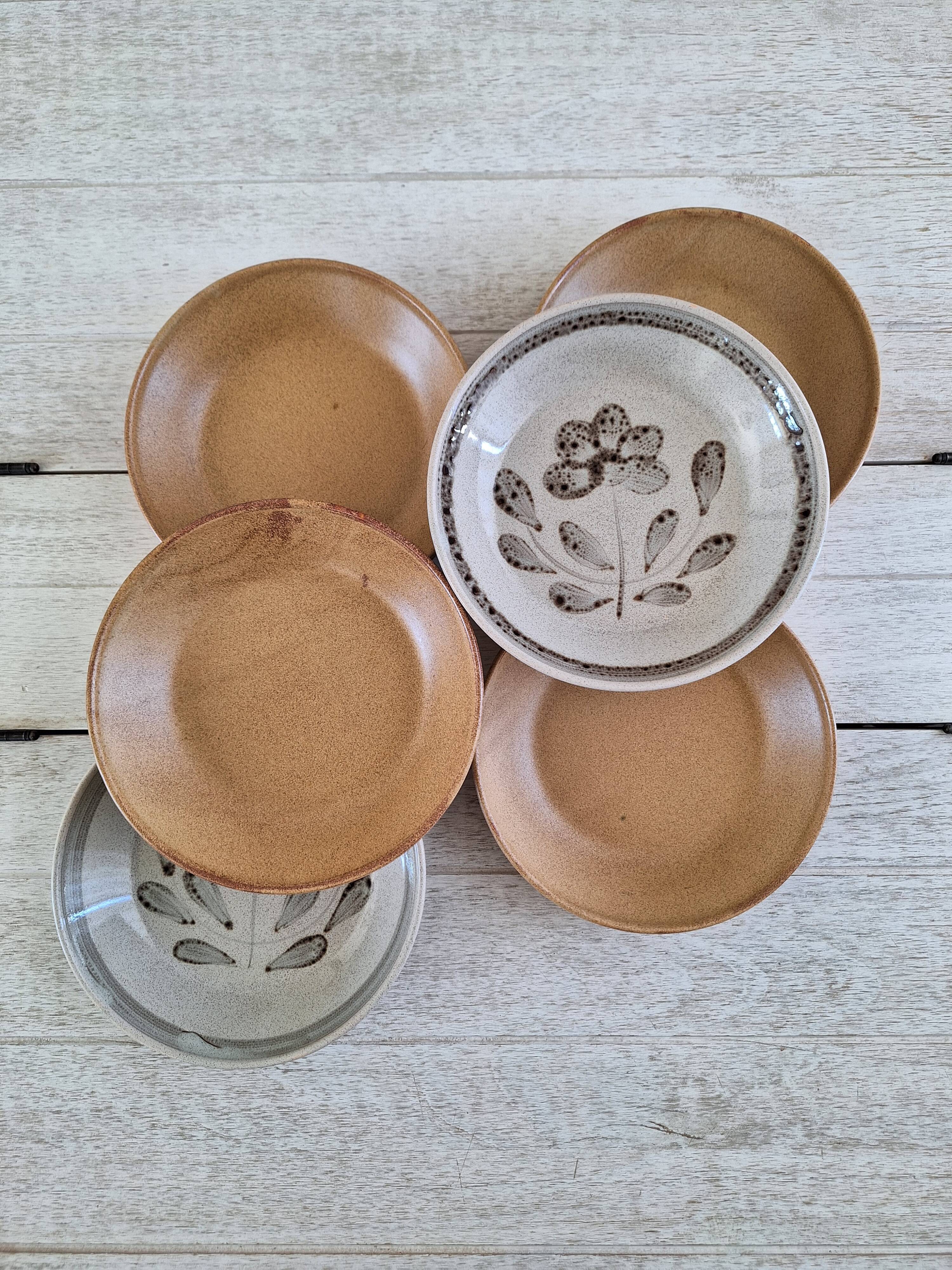Vintage Sarreguemines stoneware plates
