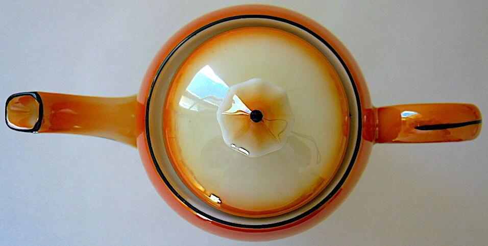 Art-deco bohemian porcelain tea or coffee