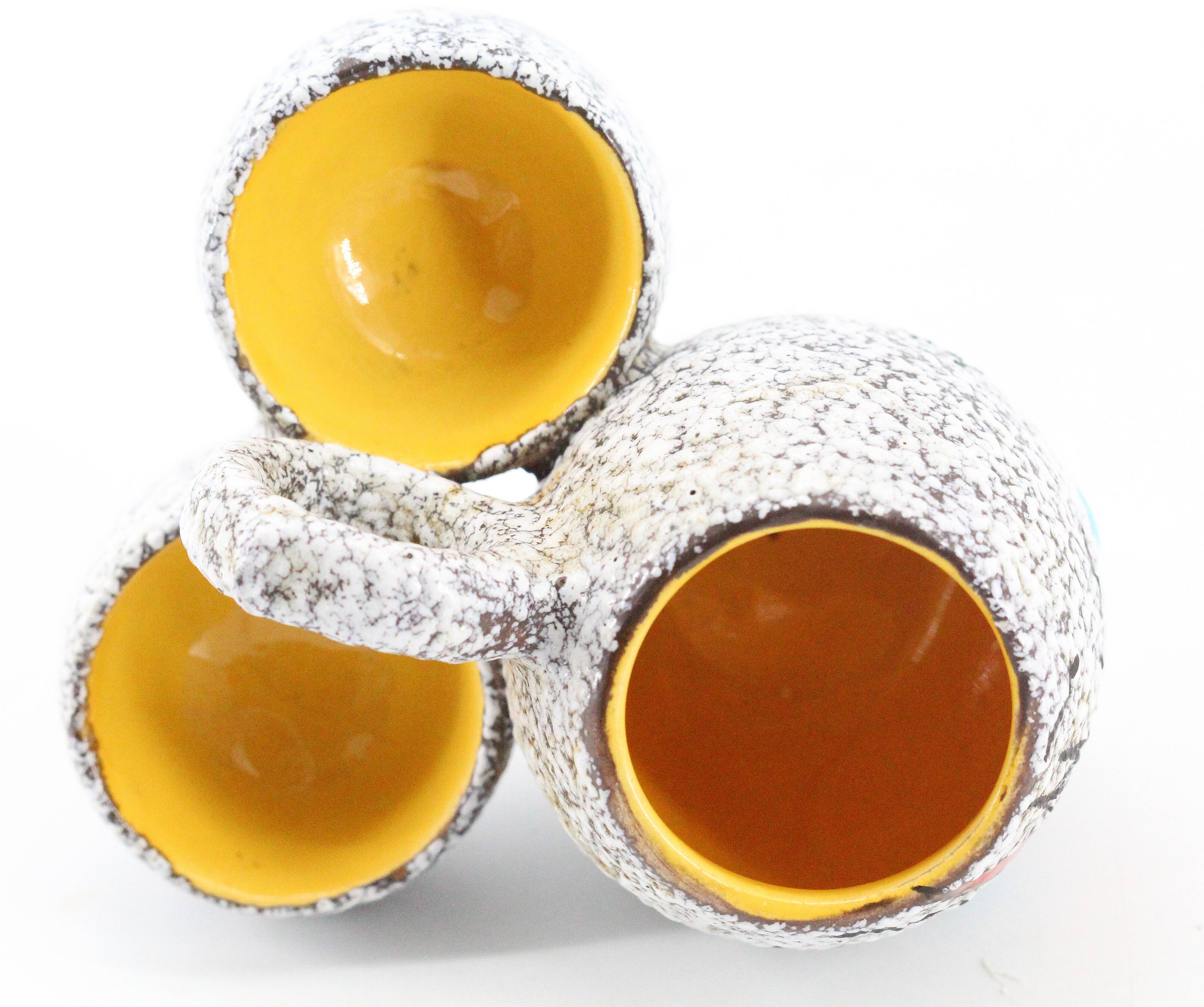 Saliere poivrière moutardier en céramique