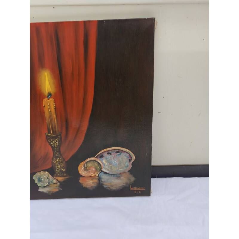 Oil on canvas: Le Meignen 1976