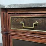 Chest of drawers Louis XVI XIX marble