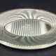 Oval stainless steel serving platter/ Tray by Jean Couzon Goldsmith - New