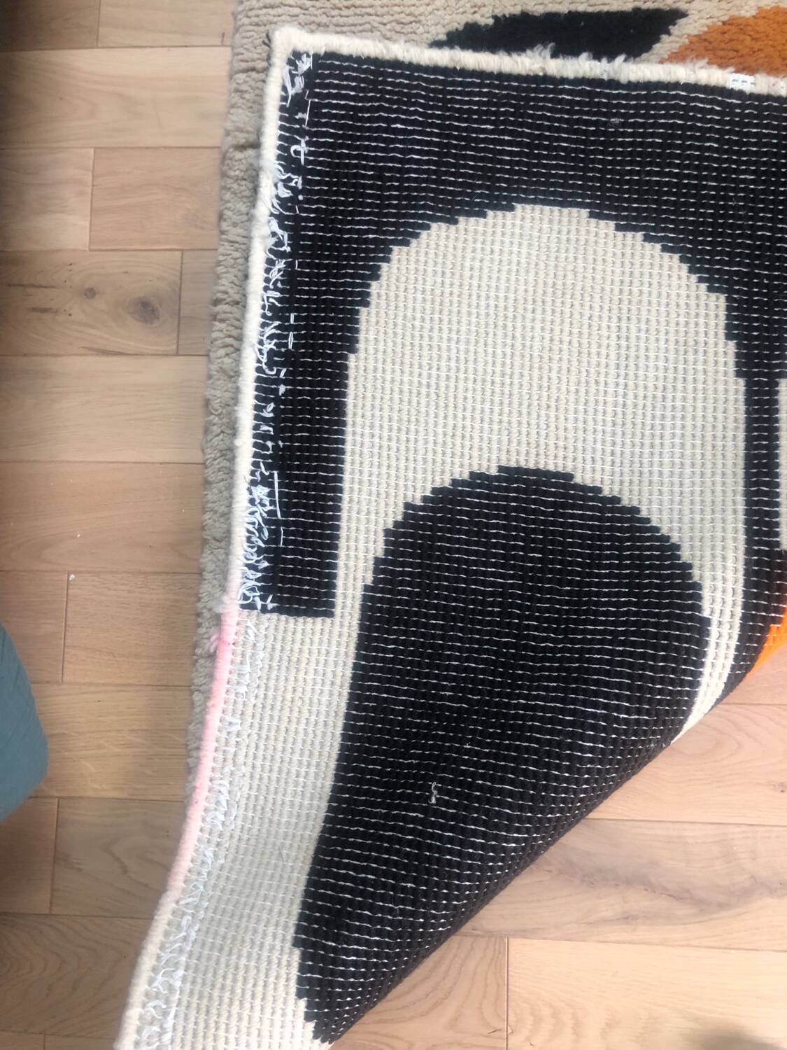 Space age vintage rug