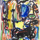 René marie 1890-1973. watercolor and ink, 1962.