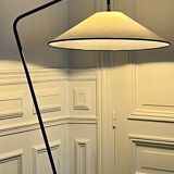 Floor lamp parquet lamp from the 50s