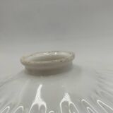 Opaline suspension with ceiling light