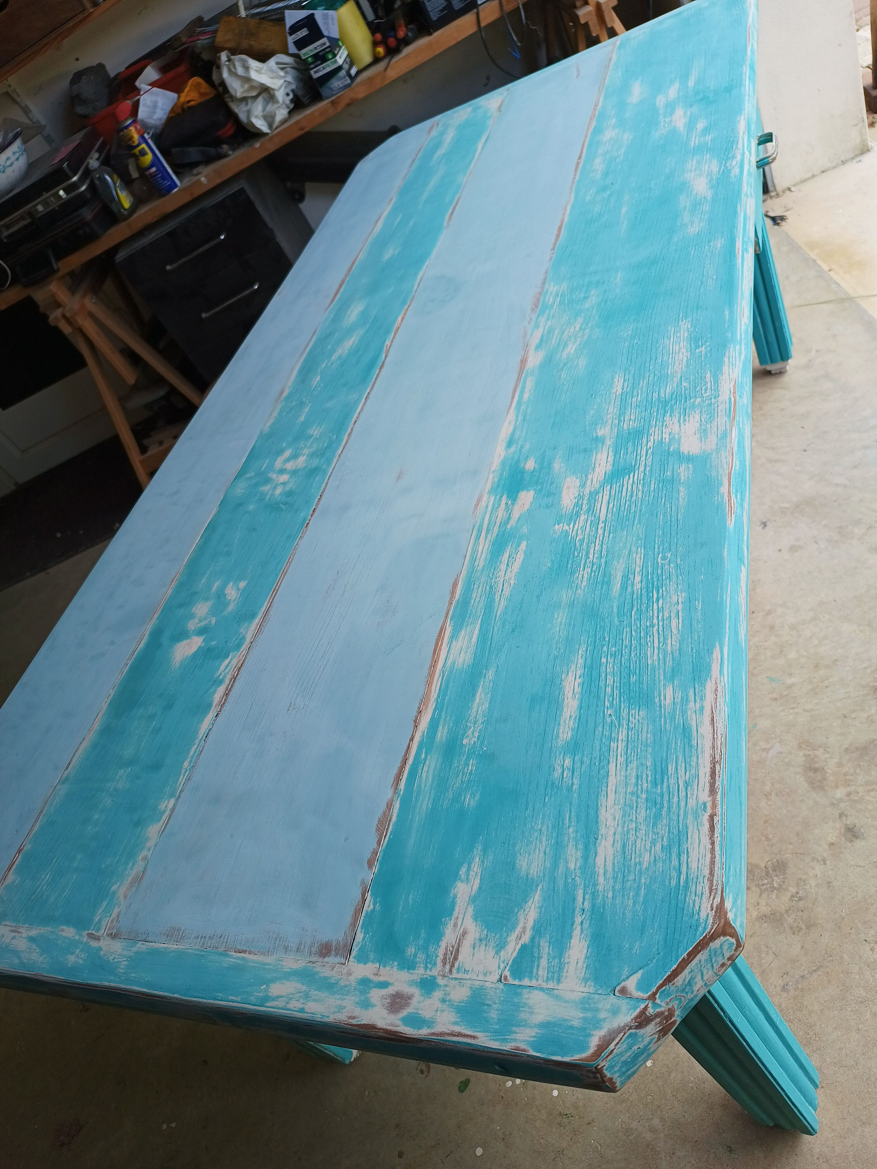 Vintage farmhouse table