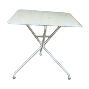 Table fer pliante ancienne