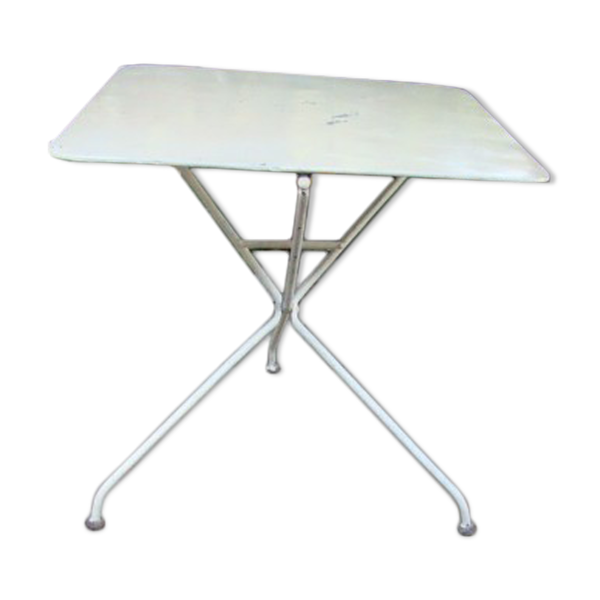 Table fer pliante ancienne