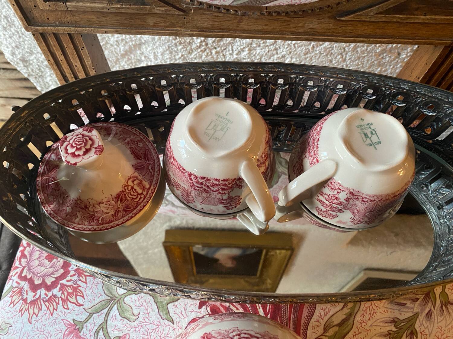 Antique Finnish tea set