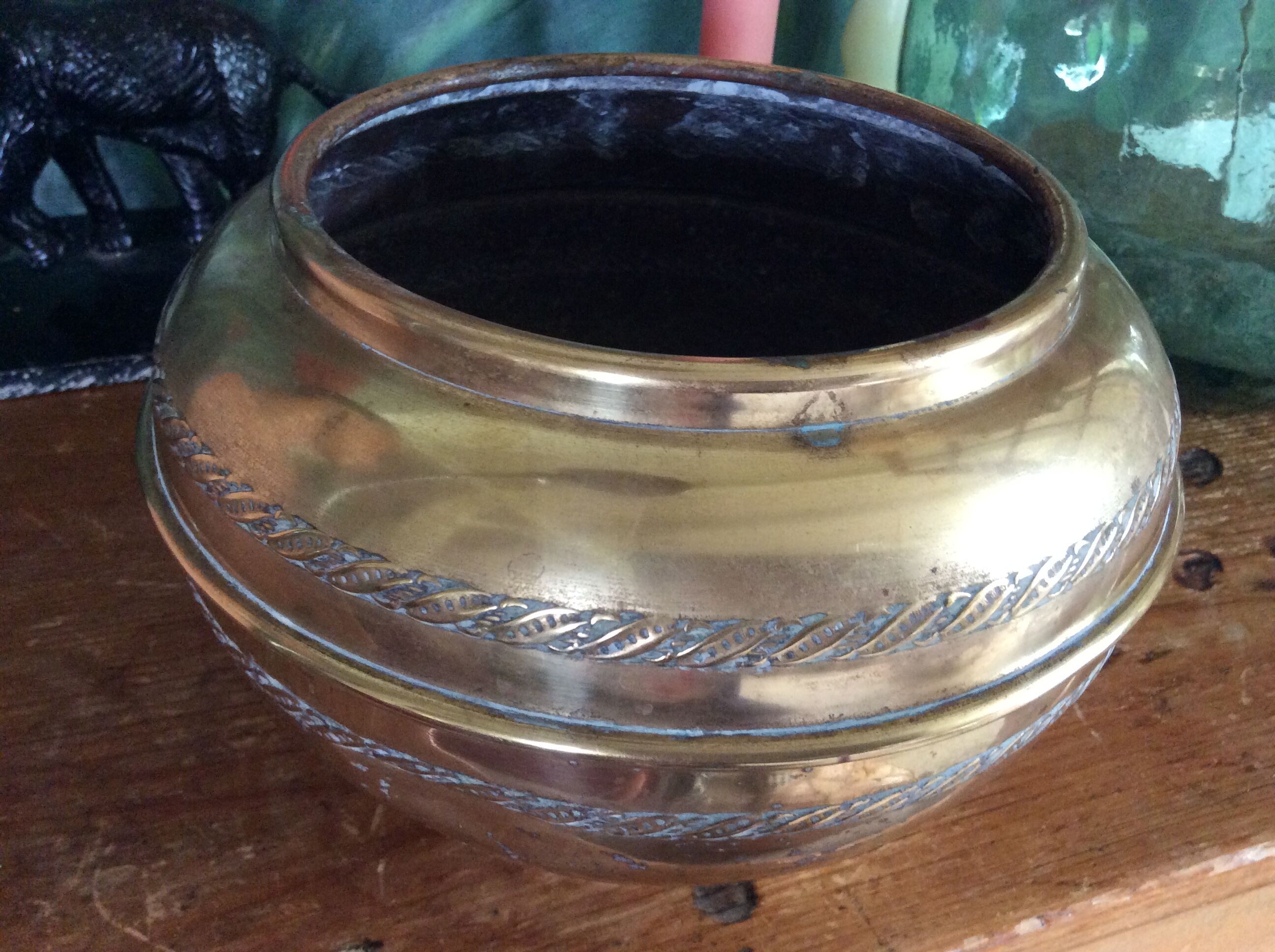 Copper pot cover