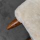 Velvet armchair 50s